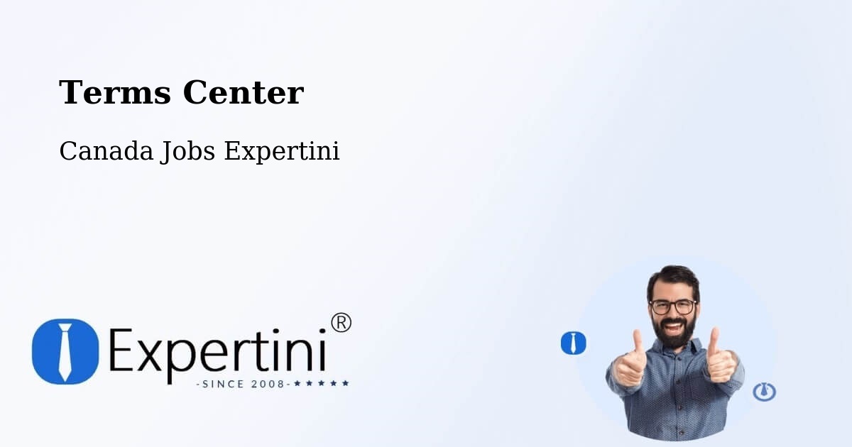 Terms of Service – Mont Royal - Canada Jobs Expertini